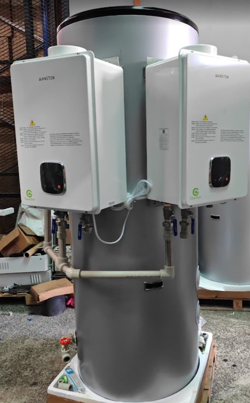 Tank + GreenSeed Gas Heater